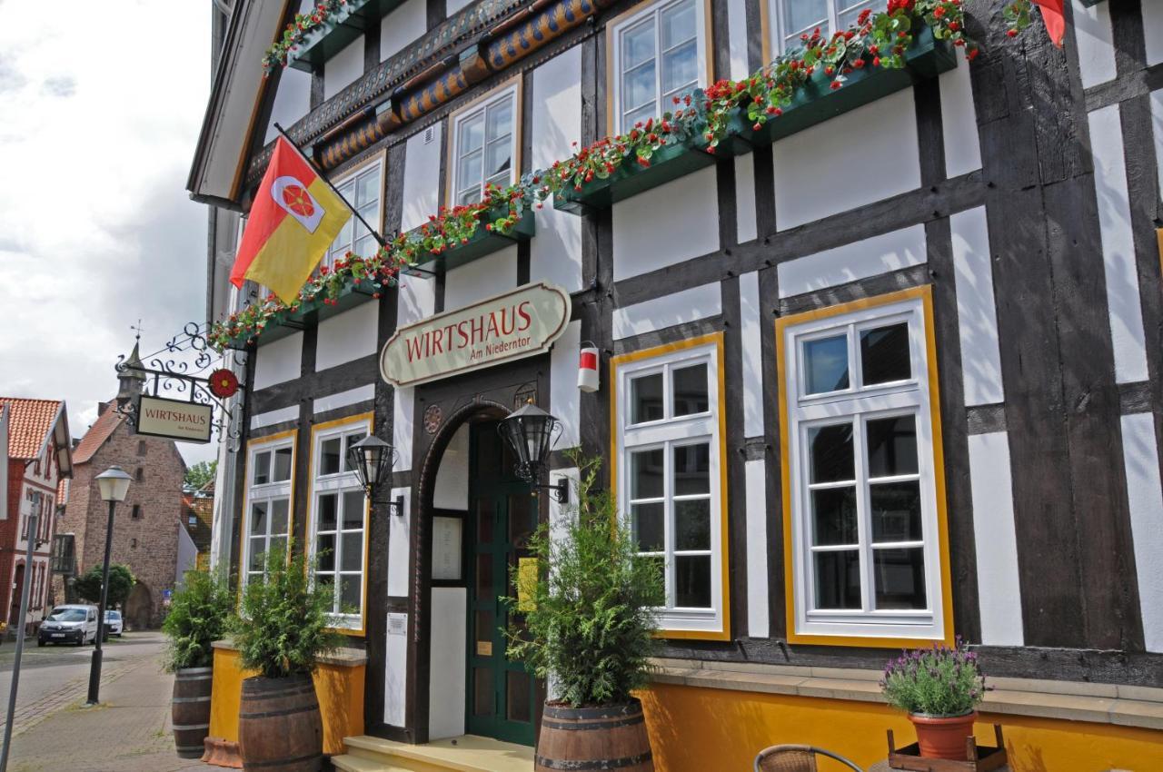 Hotel WIRTSHAUS am Niederntor Blomberg  Exterior foto